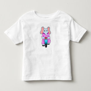 Elefant med cykel t shirt