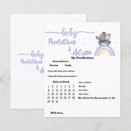 Elefant med färgat regnbåge, babykläder