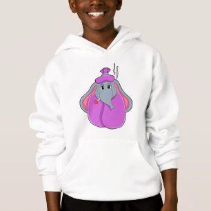 Elefant med febertermometer t shirt