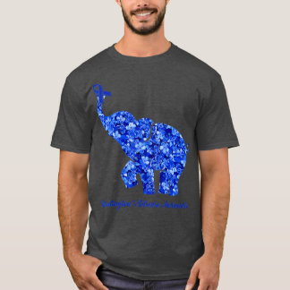 Elefant med fetare jakttonäristik t shirt