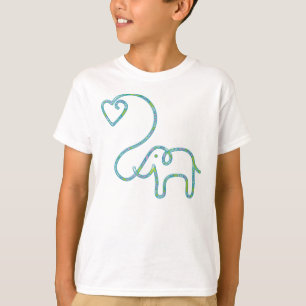 ELEFANT med hjärta Tee