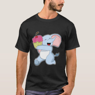 Elefant med kummel t shirt