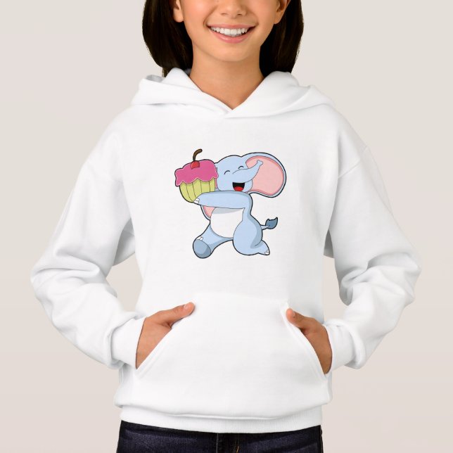 Elefant med kummel t shirt (Framsida)