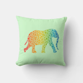 Elefant med punkter kudde