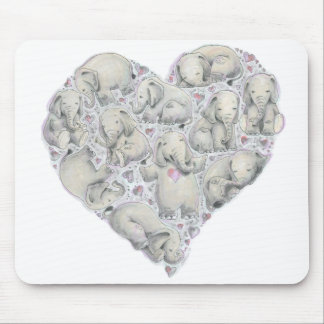 Elefant Mousepad av Cynthia Narcisi Musmatta