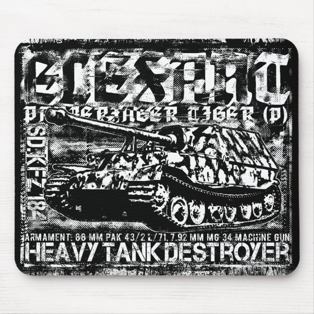 Elefant Mousepad Musmatta (Framsidan)