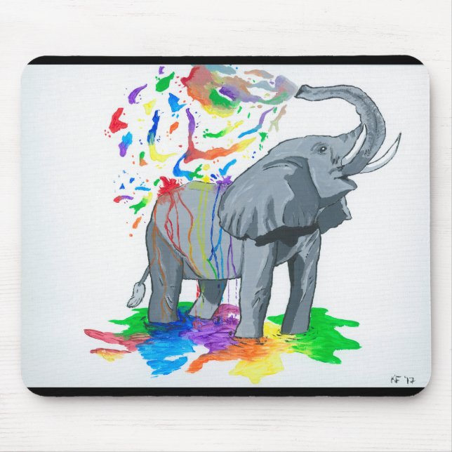 Elefant Mousepad Musmatta (Framsidan)