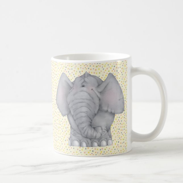 Elefant - mugg (Höger)