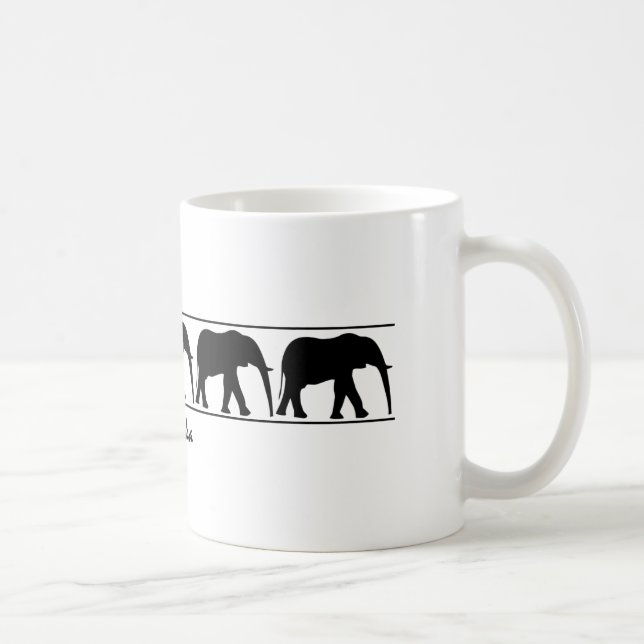 Elefant - mugg (Höger)