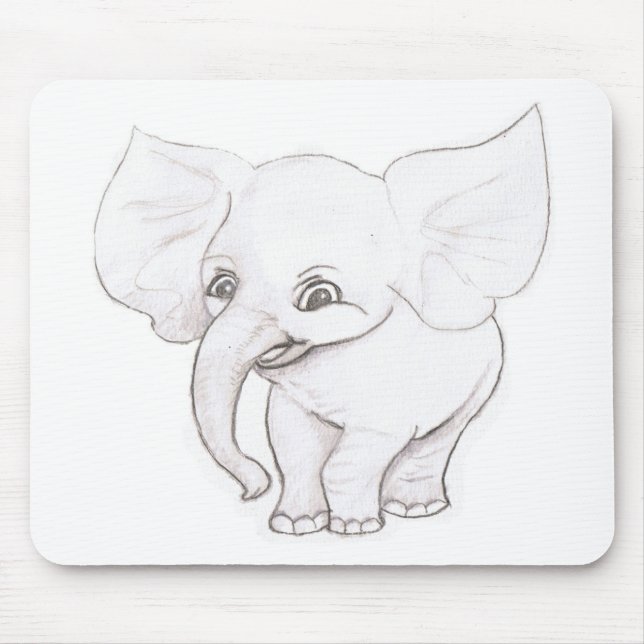 Elefant Musmatta (Framsidan)