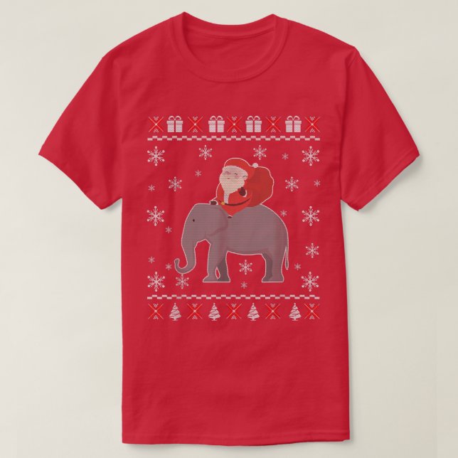 Elefant-nun-uggla-gåvor till Wo T Shirt (Design framsida)