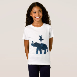 Elefant och ballerina t shirt
