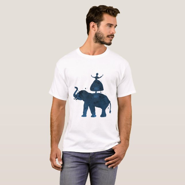Elefant och ballerina tröja (Hel framsida)