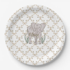 Elefant och bambus