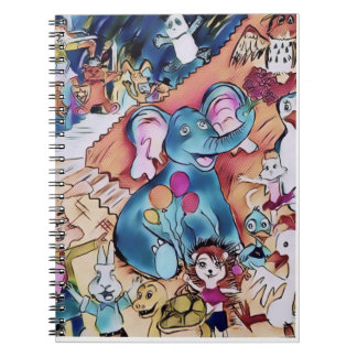 Elefant och vänner: En menagerie med präster Anteckningsbok