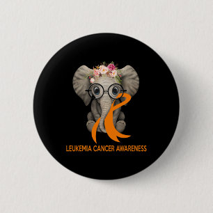 Elefant Orange Ribbon Leukemia Cancer Awareness M Knapp