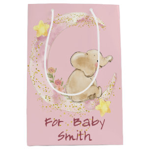 Elefant på en Crescent Måne