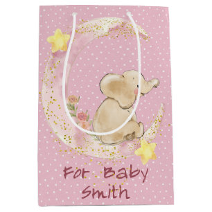 Elefant på en Crescent Måne