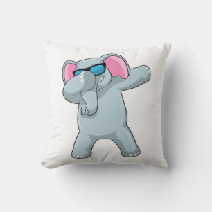Elefant på Hip Hop-dans Dab Kudde