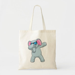 Elefant på Hip Hop-dans Dab Tygkasse