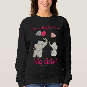 Elefant På väg att Bli Storasystrar Graviditet En T Shirt