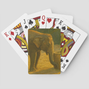 Elefant par in Sanctuary Setting Casinokort