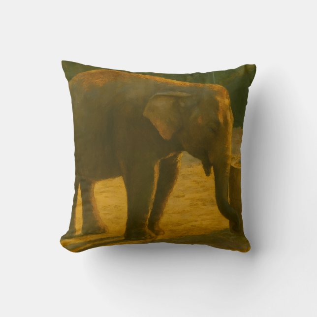 Elefant par in Sanctuary Setting Kudde (Framsida)