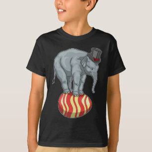 Elefant Påsk Påskägg Cirkus T Shirt