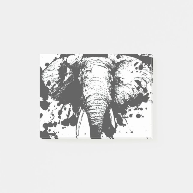 Elefant Post-it Block (Framsida)