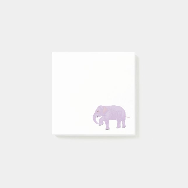 Elefant Posta-honom Post-it Block (Framsida)