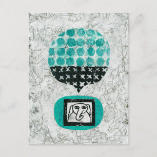 Elefant Rememembages vykort