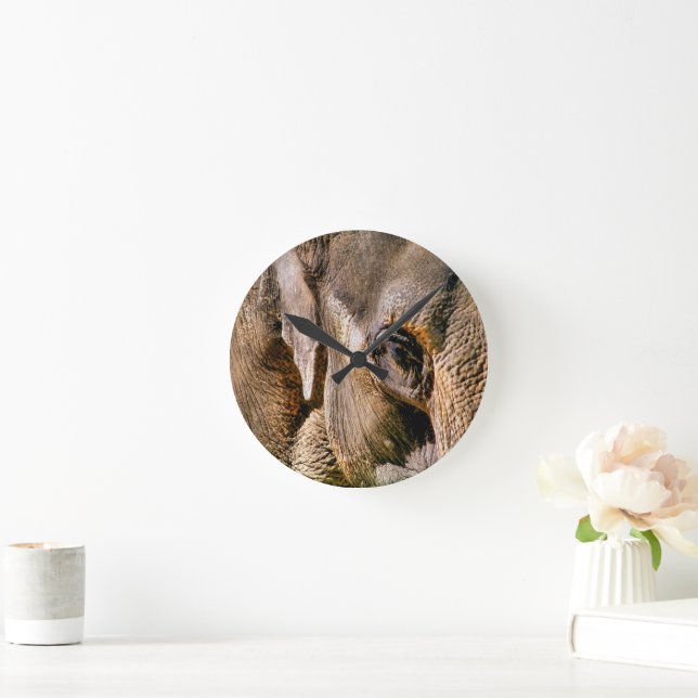 ELEFANT RUND KLOCKA (Hem)