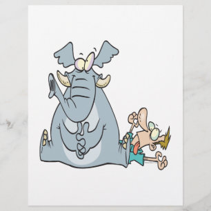 elefant sitta på min bröstkorg