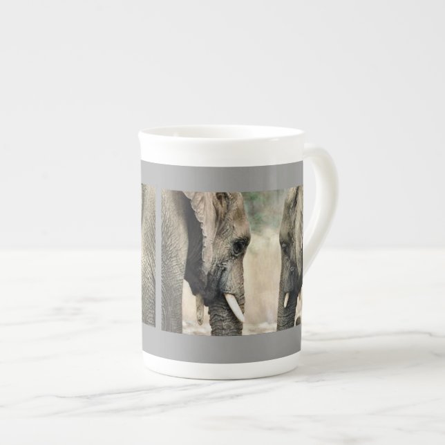 Elefant Själskamrater Benporslin Mugg (Framsida höger)