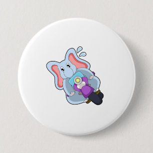 Elefant som Biker med motorcykel.PNG Knapp