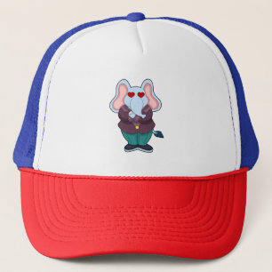 Elefant som brudgum med kostym.PNG Keps