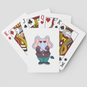 Elefant som brudgumme med kostym.PNG Casinokort