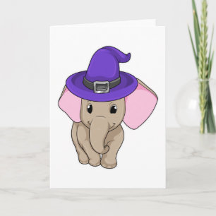 Elefant som trollkarl kort