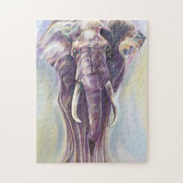 Elefant Spirit Painting - Puzzle Pussel