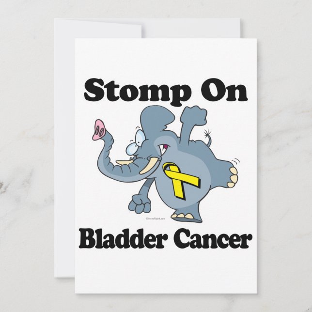 Elefant Stomp on Bladder Cancer (Framsida)