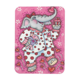 Elefant Swened VALENTINE MAGNET *Anpassa