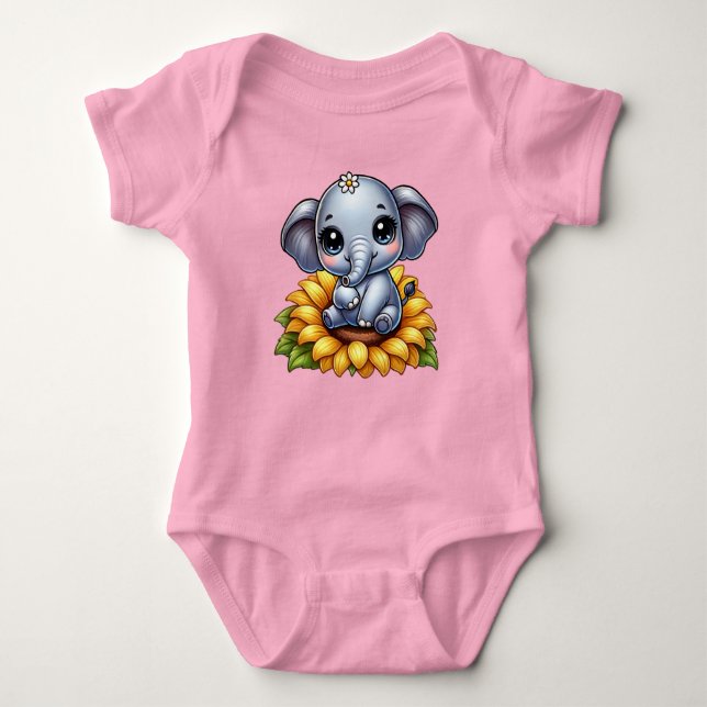 Elefant  t shirt (Framsida)