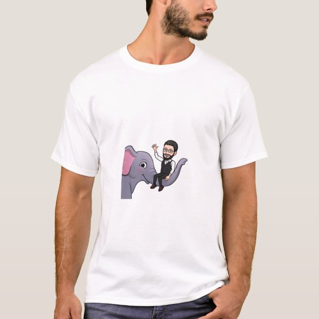 elefant t shirt (Framsida)