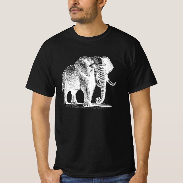 Elefant T Shirt (Framsida)