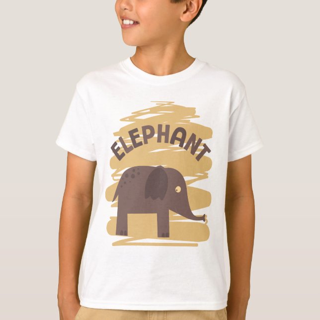 Elefant T Shirt (Framsida)