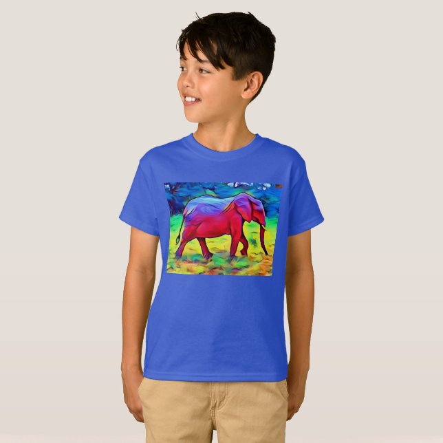 elefant t shirt (Hel framsida)