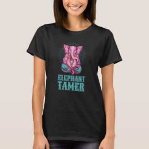 Elefant Tämjare Djur Tränare Älskar Elefanter Yoga T Shirt