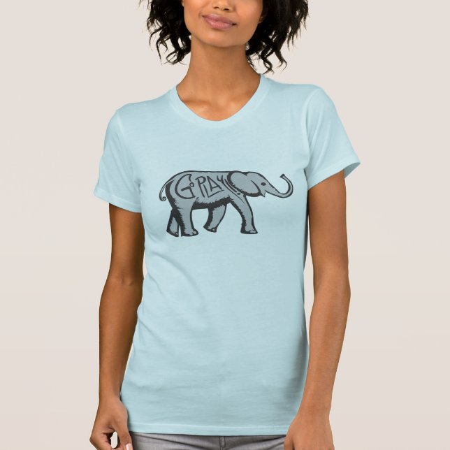 Elefant Tee (Framsida)