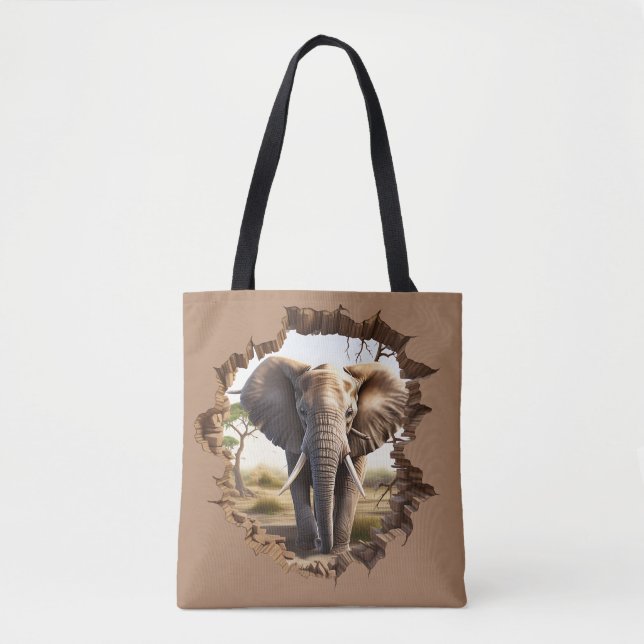 Elefant Tygkasse (Framsida)