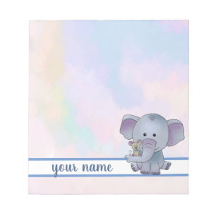 Elefant und Maus Anteckningsblock